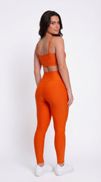 Legging + Top - Cor de Laranja