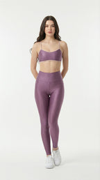 Conjunto Canelado de compressão Uva